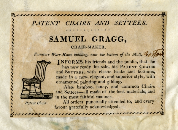 Samuel Gragg and the Elastic Chair - Colonial Society of Massachusetts